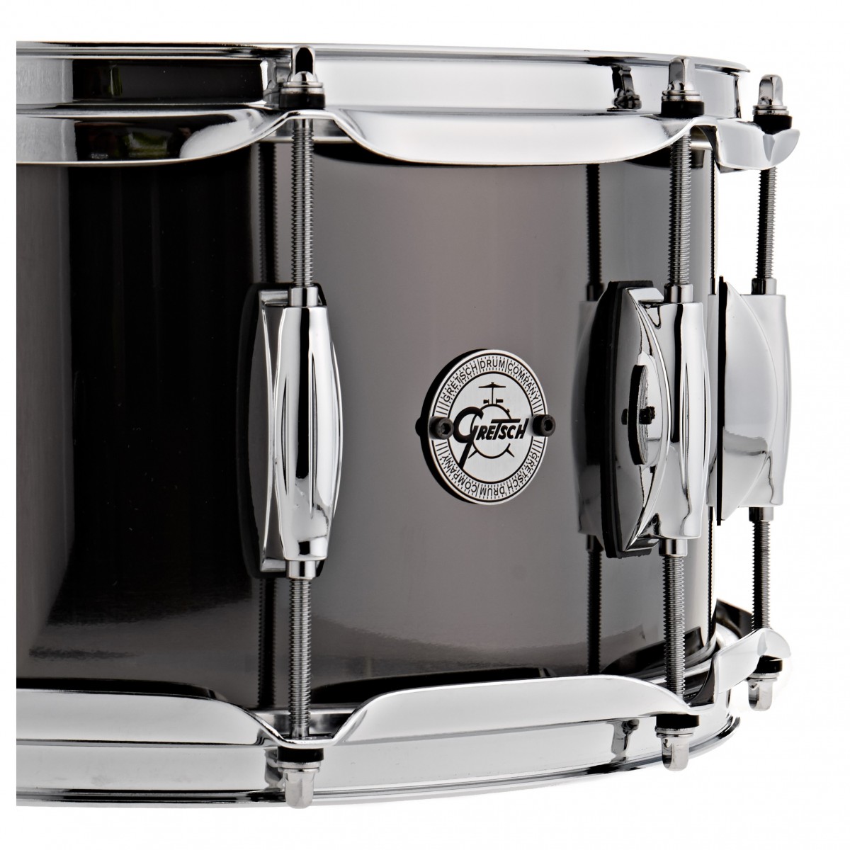 Gretsch Full Range 14 x 6.5'' Black Nickel over Steel Snare Drum